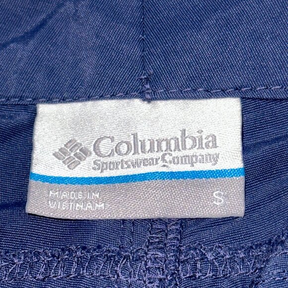 Columbia Coral Point PFG Omni-Shade Blue Nylon 6" Fishing Shorts Size Small UFP - Picture 8 of 10
